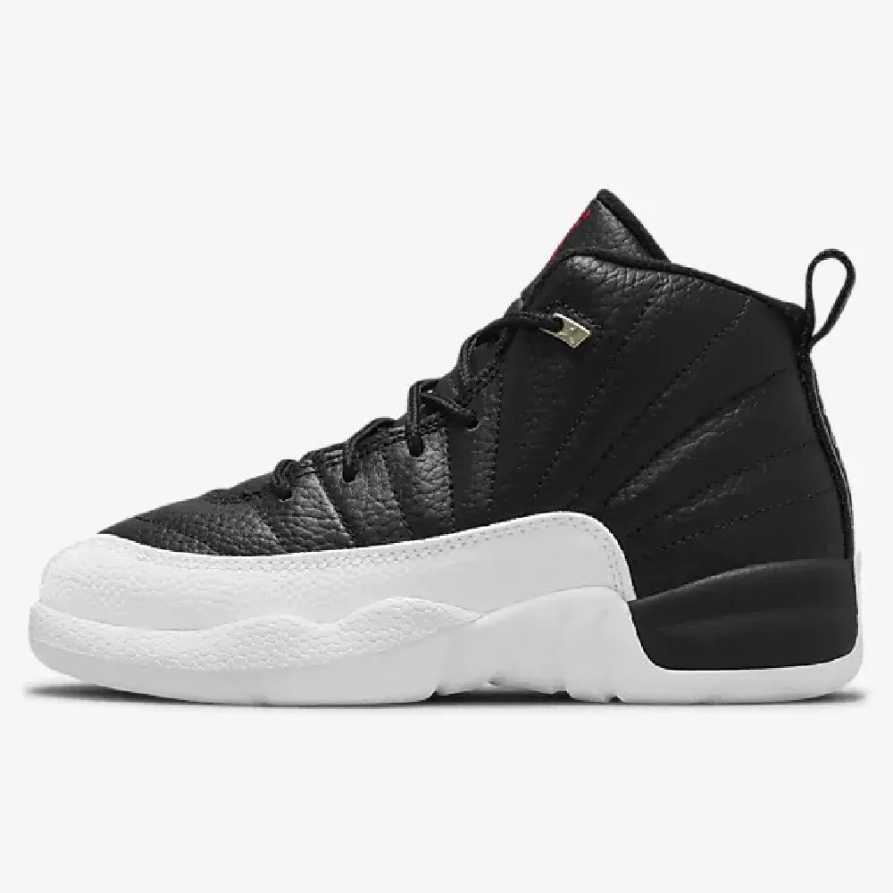 Nike Air Jordan 12 Retro Sneakers, Black/White