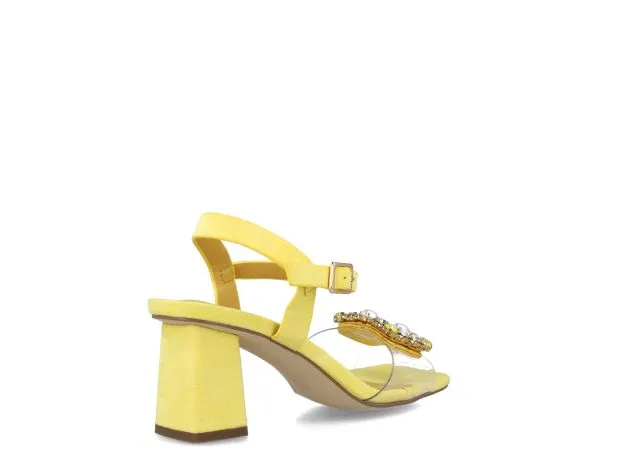 Pavo Sandals in Yellow by Menbur