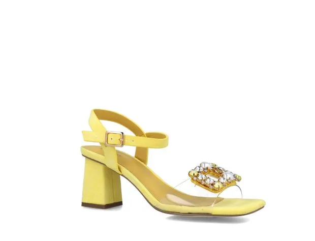 Pavo Sandals in Yellow by Menbur