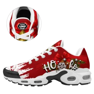 Personalized Festive Design Sneakers, Cutom Christmas Decor Shoes, Unique Gift for Christmas