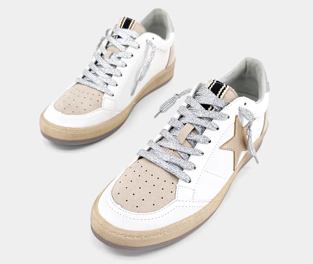 SHU SHOP PAZ Light Gold Sneaker