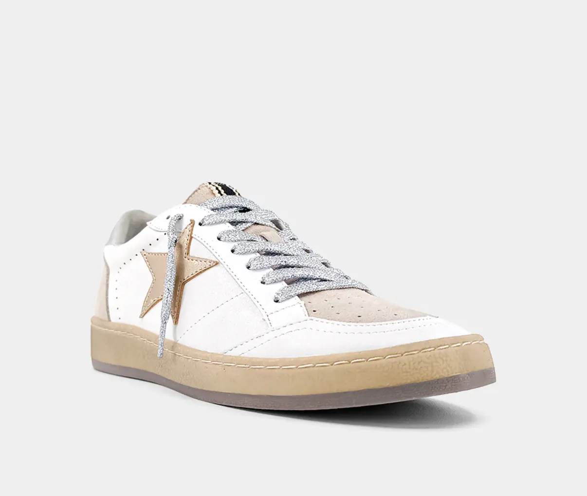 SHU SHOP PAZ Light Gold Sneaker