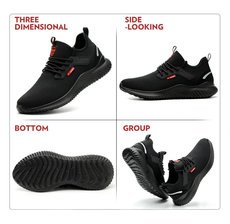 Stylish, Versatile & Breathable Athletic Safety Boots