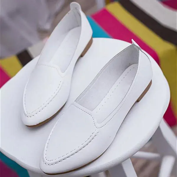 Summer Style Slip On Pointed Shoes