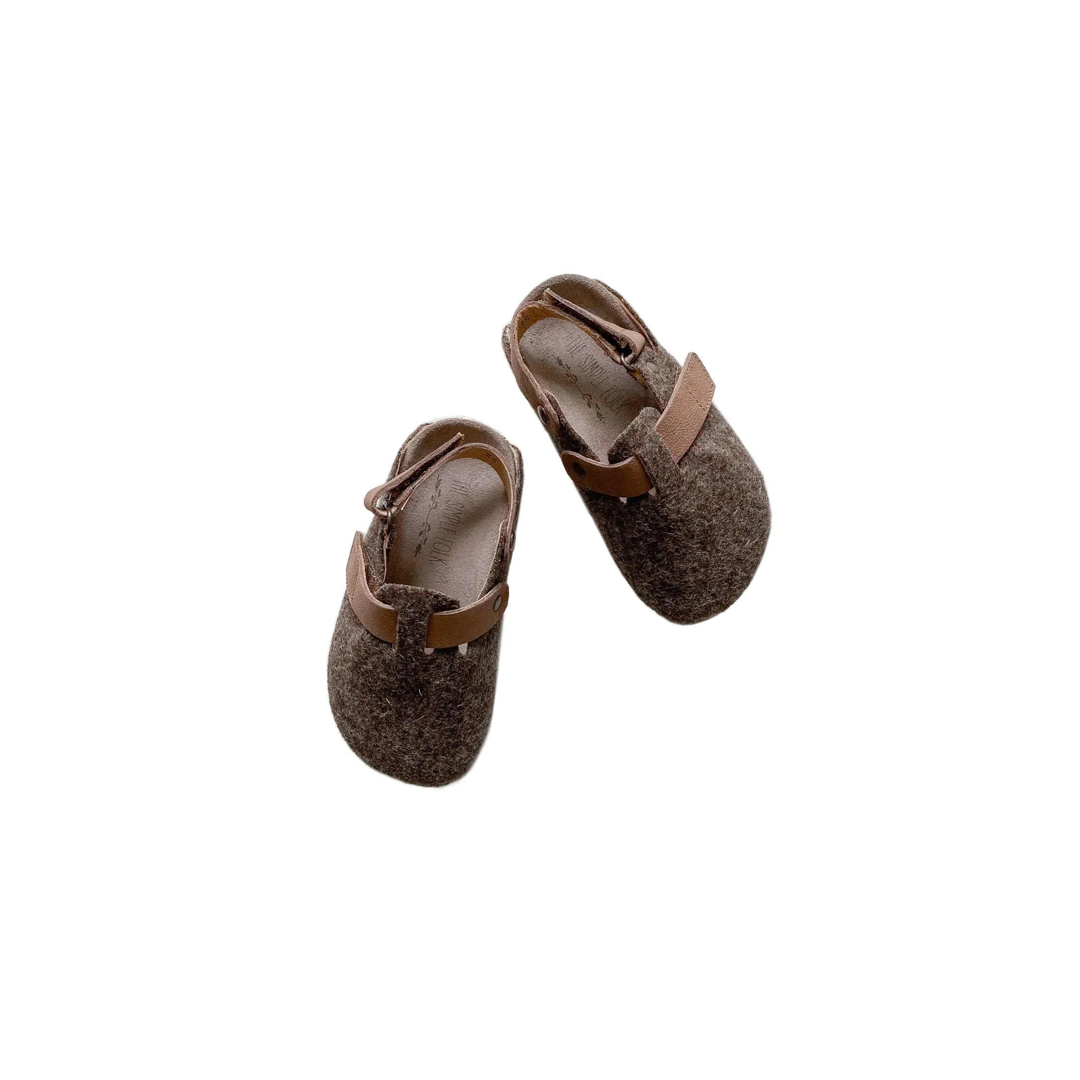 THE SIMPLE FOLK - The Wool Slip-On - Cocoa