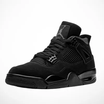 Women Air Jordan 4 Retro (Black Cat)