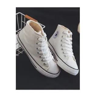 Women Comfortable High Top Canvas Shoes - WSC15628