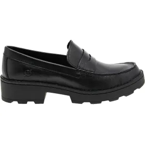 WOMENS BORN CARRERA LUG SOLE LOAFER BLACK #BR0041703