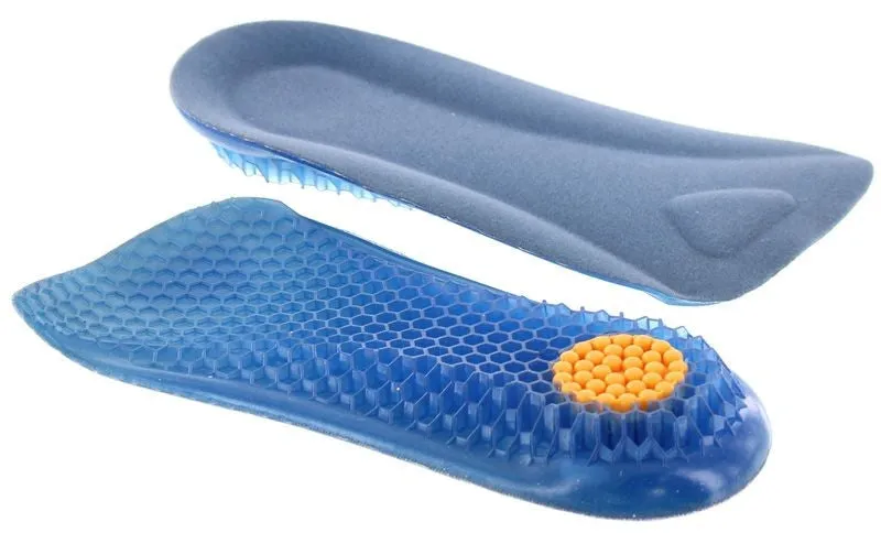 Women's Silicon Gel Shoe Lift Insoles - 0.5 Inches - W107